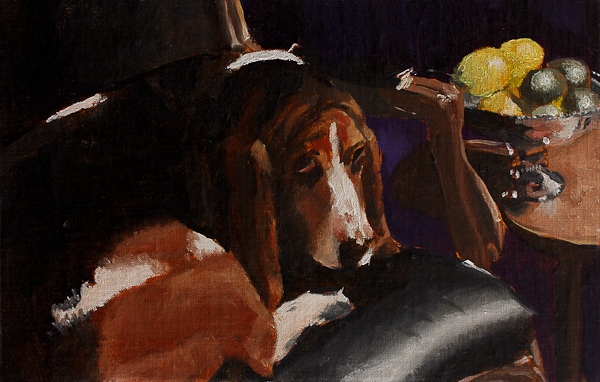 "Still Life with Rufus" by Tom Mason